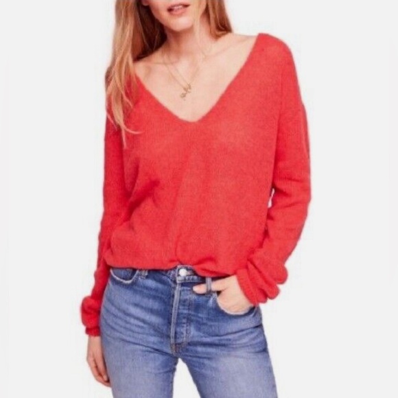 Free People Womens Gossamer Pullover Sweater Size M - Picture 1 of 10